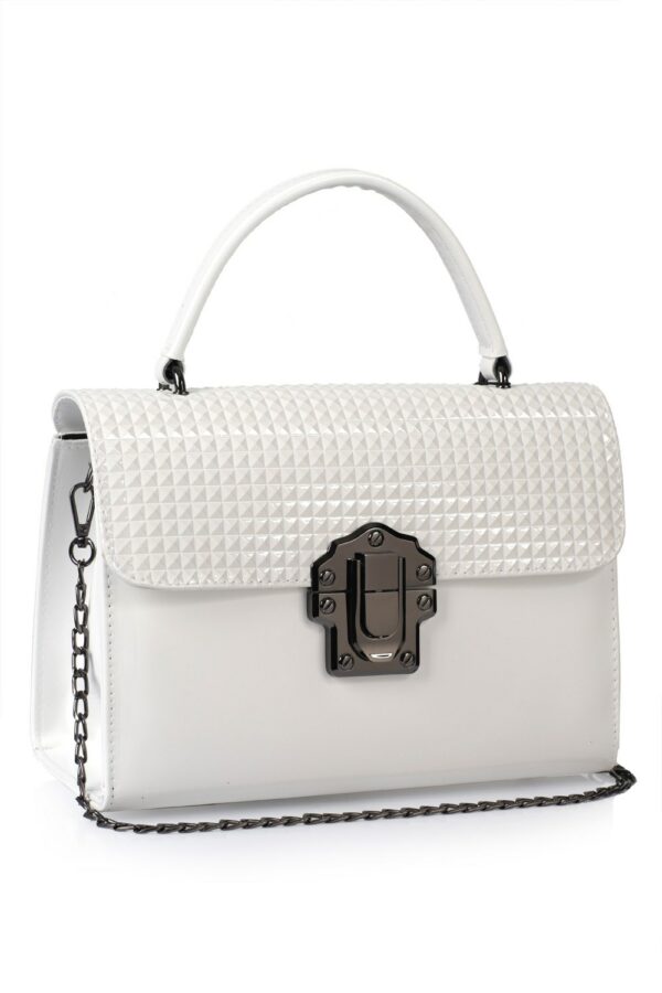 Capone Outfitters 005 Women White Hand & Shoulder Bag